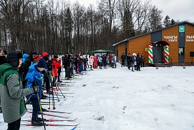 В Высокогорском районе открылась лыжная база