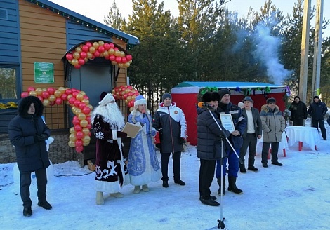 В Мамадыше открылась модульная лыжная база