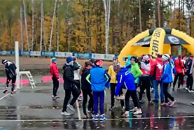 Видео с летнего чемпионата среди лыжников гонщиков и награждения призеров сезона 2015/2016