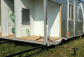 В Актанышском районе началось строительство модульной лыжной базы