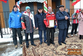 В Мензелинске открылась новая лыжная база в стиле альпийского домика