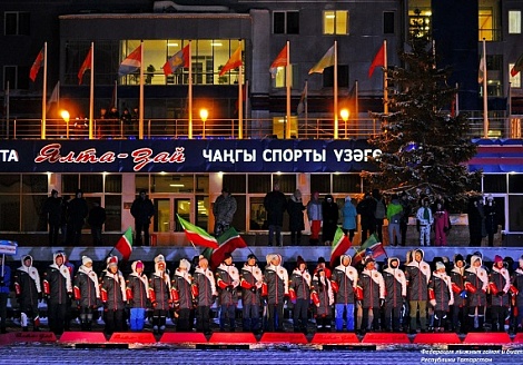В Заинске дан старт  Чемпионату Приволжского Федерального округа по лыжным гонкам